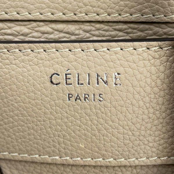 セリーヌ ハンドバッグ ラゲージ マイクロショッパー カーフスキン 189793 CELINE バッグ