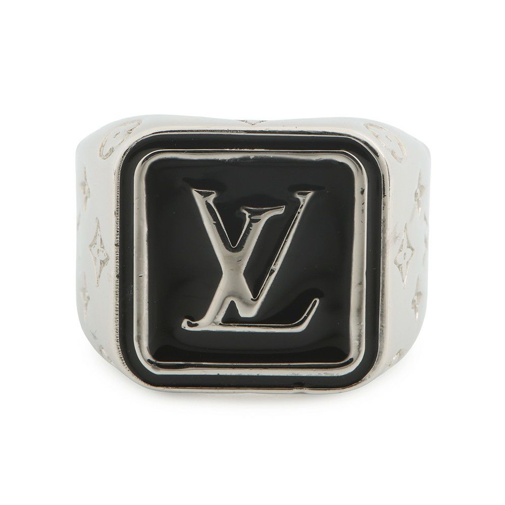 ルイヴィトン リング バーグ・シグネチャーLV リング メタル ルイヴィトン リング バーグ・シグネチャーLV リング メタル