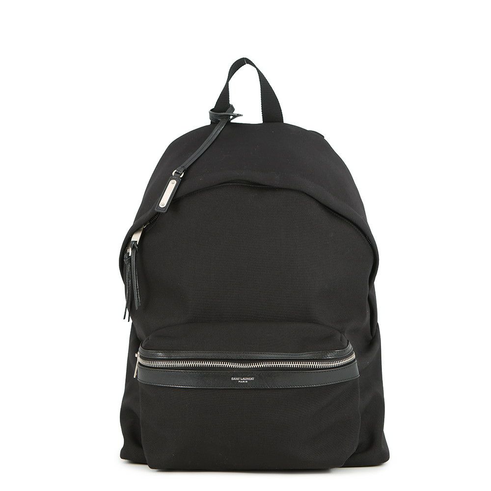 サンローランパリ バックパック シティ サンローラン キャンバス 534967 SAINT LAURENT PARIS リュックサック 黒