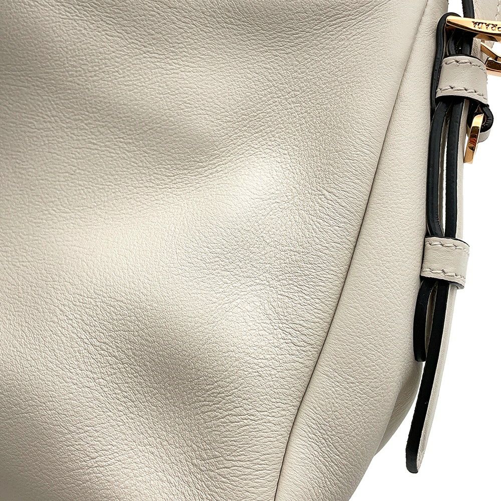プラダ ショルダーバッグ エメ ミディアム レザー 1BC229 PRADA ワンショルダー 白