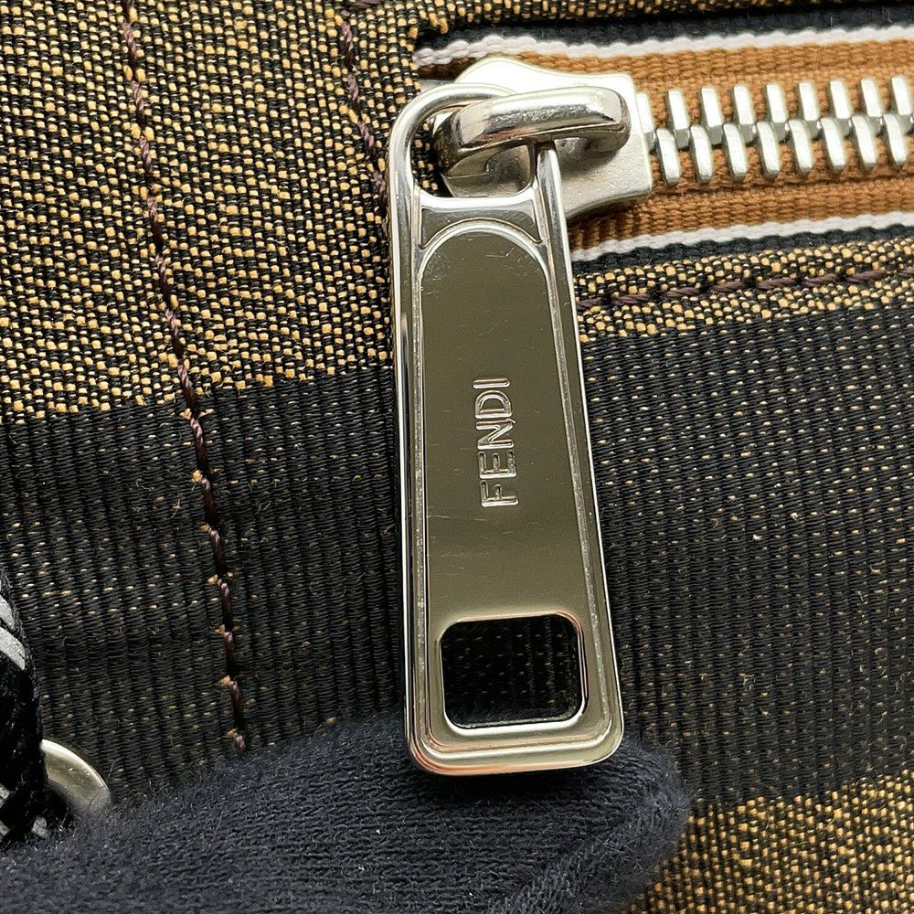 フェンディ ショルダーバッグ モントレゾール キャンバス 7VA450 FENDI 2ｗayショルダーバッグ 黒