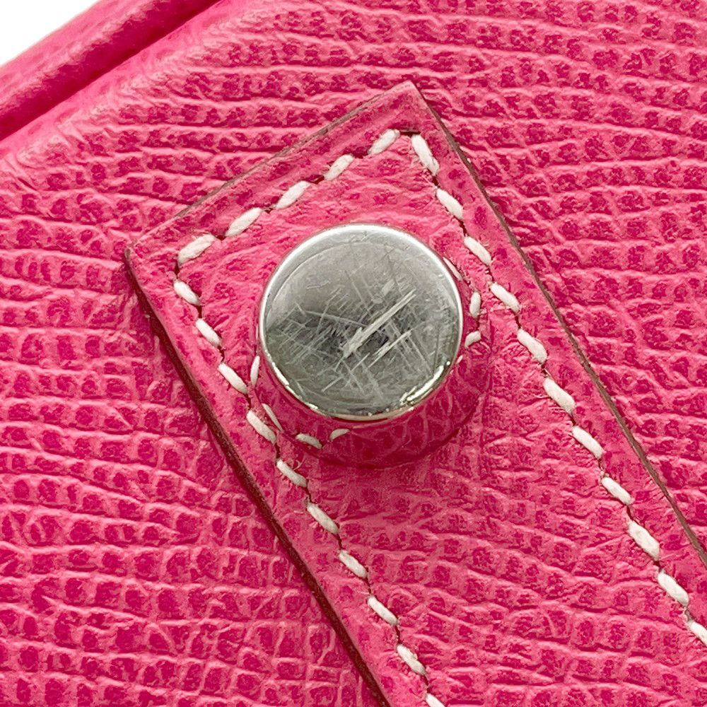 エルメス バーキン25 キャンディ ローズティリアン/トスカ/シルバー金具 エプソン □O刻印 HERMES Birkin ハンドバッグ