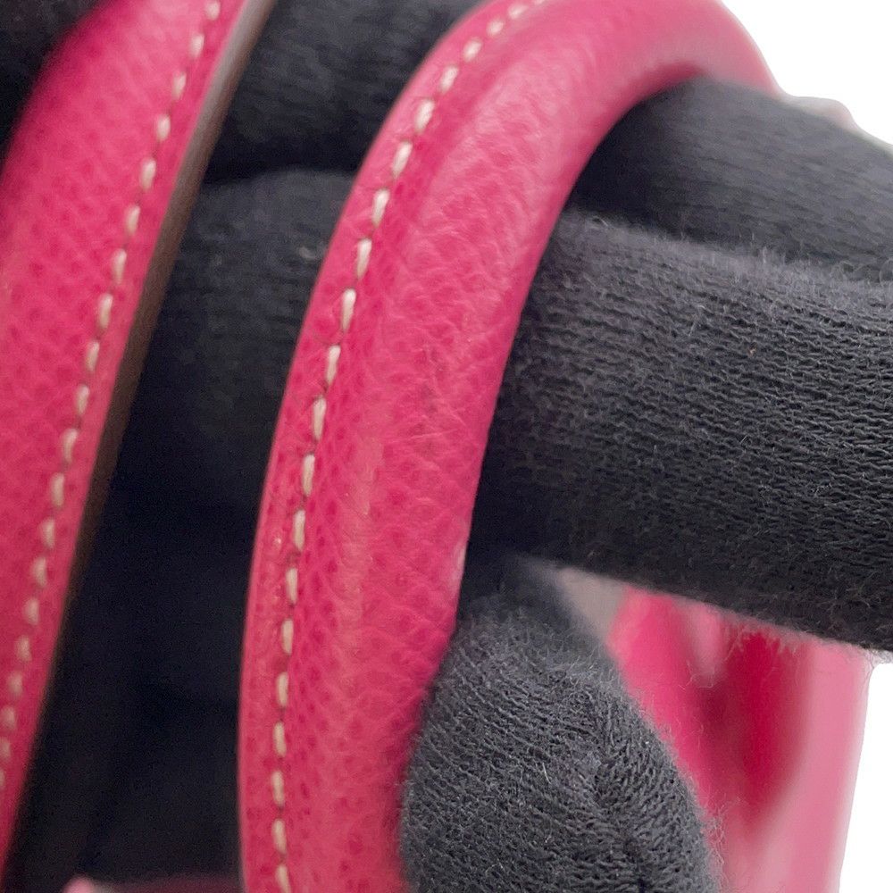 エルメス バーキン25 キャンディ ローズティリアン/トスカ/シルバー金具 エプソン □O刻印 HERMES Birkin ハンドバッグ