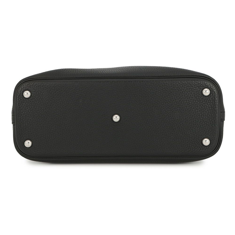 エルメス ハンドバッグ ボリード31 ブラック/シルバー金具 トリヨンクレマンス D刻印 ２wayショルダー 黒