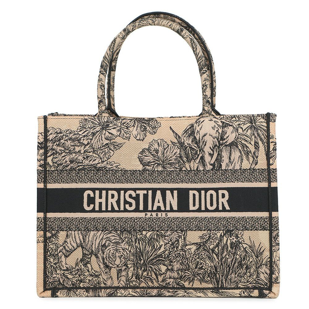 クリスチャン・ディオール トートバッグ トワルドゥジュイ ブックトート ミディアム Christian Dior
