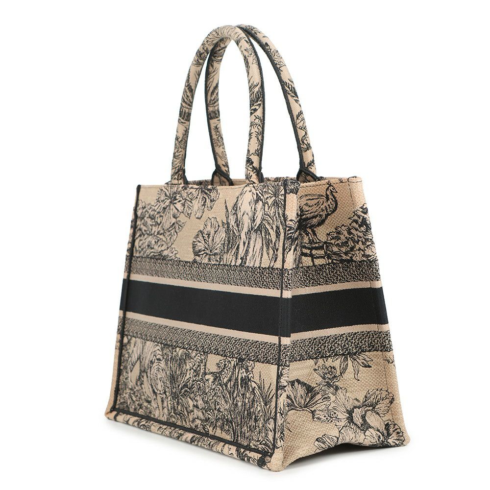 クリスチャン・ディオール トートバッグ トワルドゥジュイ ブックトート ミディアム Christian Dior