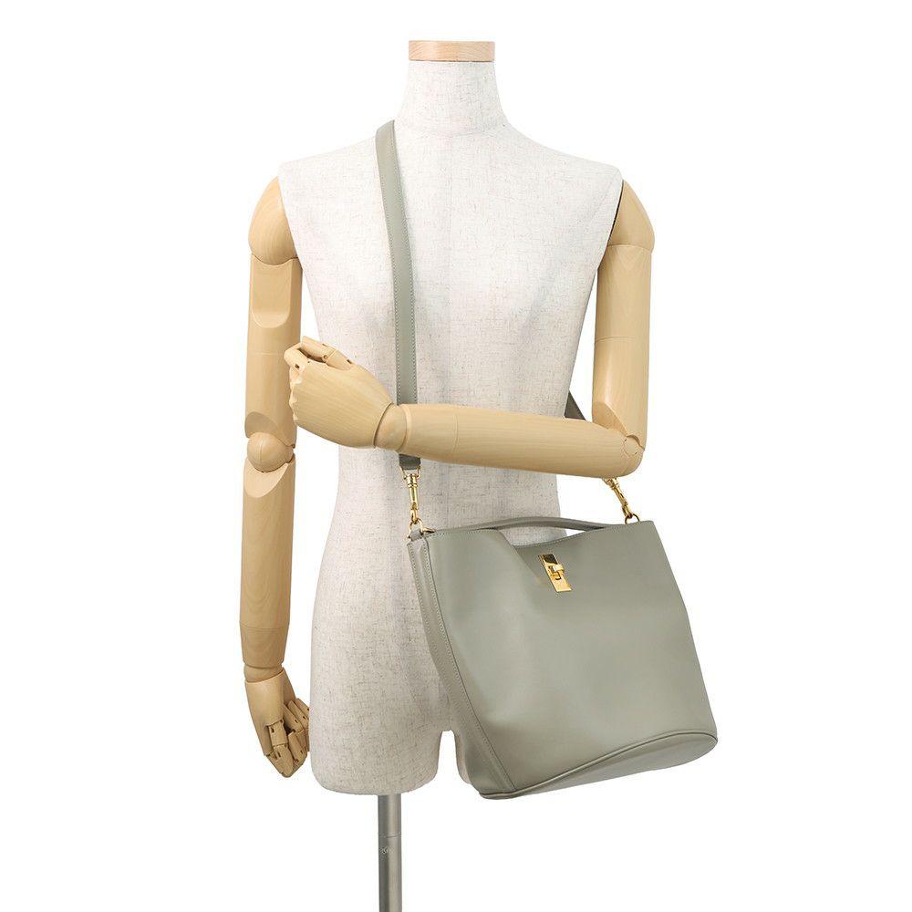 セリーヌ ハンドバッグ バケット16 レザー 195573CR8 CELINE 2wayショルダーバッグ