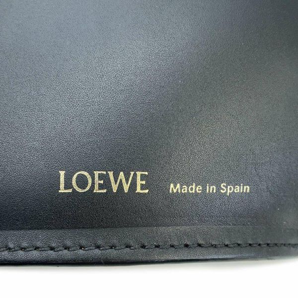 ロエベ ショルダーバッグ モールド バケット レザー A546Z49X01 LOEWE バッグ 黒