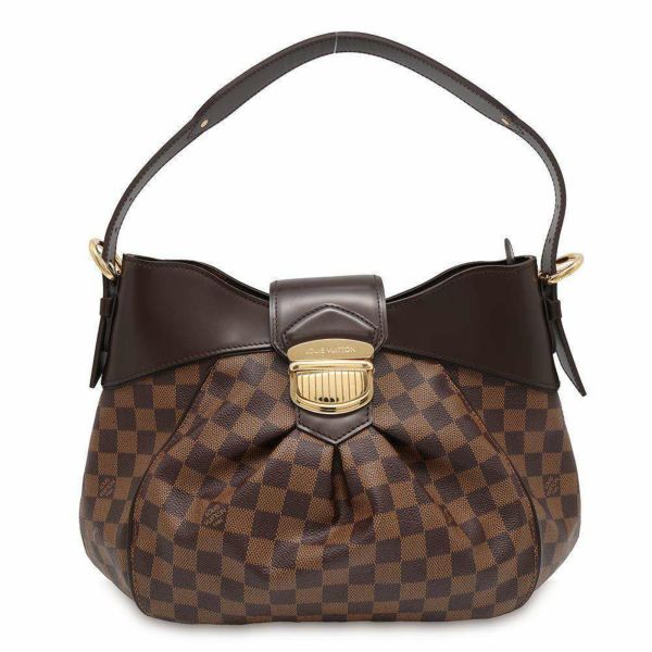 ルイヴィトン ショルダーバッグ ダミエ・エベヌ システィナMM N41541 LOUIS VUITTON ヴィトン バッグ