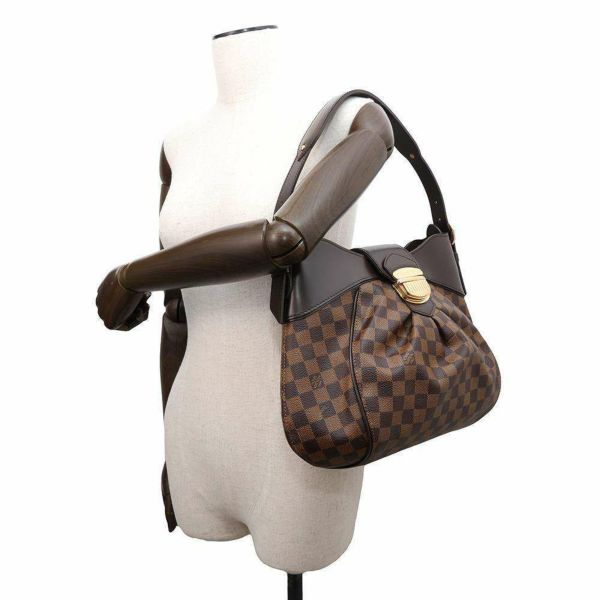 ルイヴィトン ショルダーバッグ ダミエ・エベヌ システィナMM N41541 LOUIS VUITTON ヴィトン バッグ