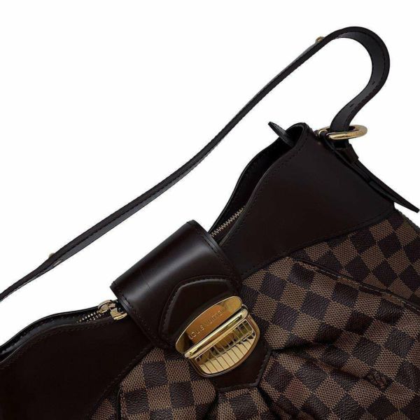 ルイヴィトン ショルダーバッグ ダミエ・エベヌ システィナMM N41541 LOUIS VUITTON ヴィトン バッグ