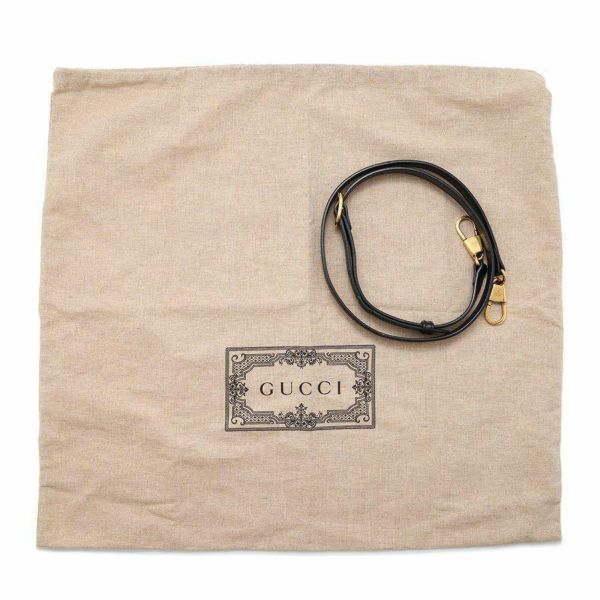 グッチ トートバッグ ダイアナ ミディアム バンブーハンドル 655658 GUCCI 2wayショルダーバッグ 黒