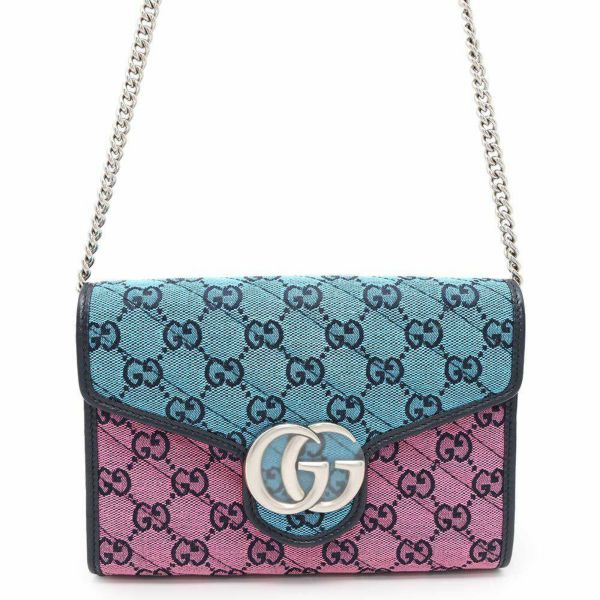グッチ チェーンウォレット GGマーモント GGキャンバス 474575 GUCCI 財布 ダブルG