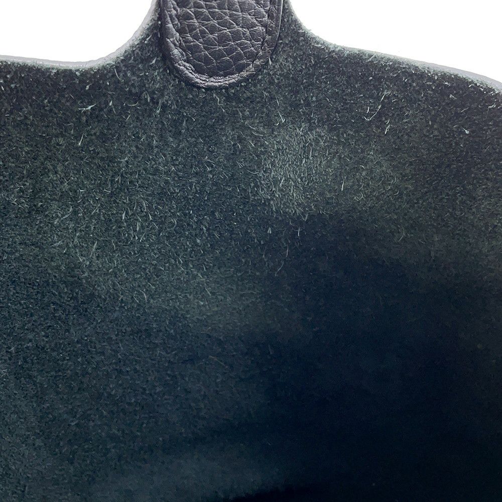 エルメス ハンドバッグ ピコタンロックMM ブラック/シルバー金具 トリヨンクレマンス Z刻印 黒