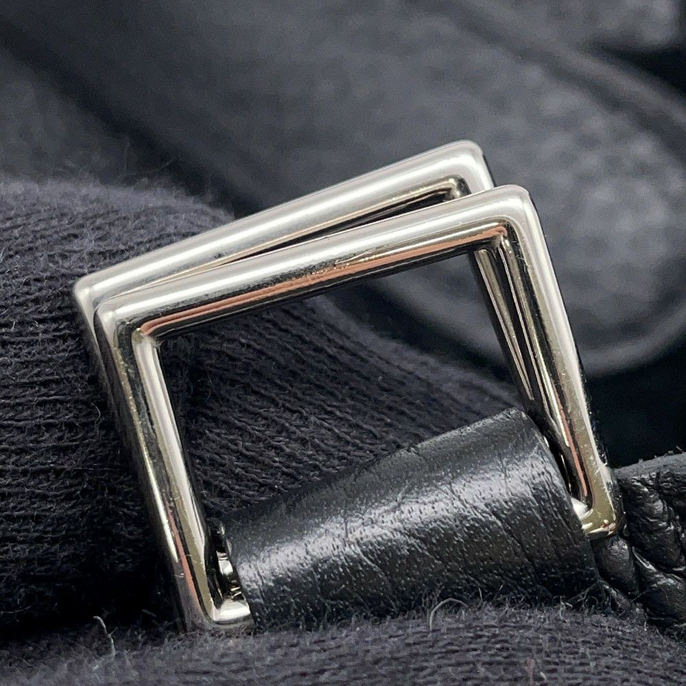 エルメス ハンドバッグ ピコタンロックMM ブラック/シルバー金具 トリヨンクレマンス Z刻印 黒