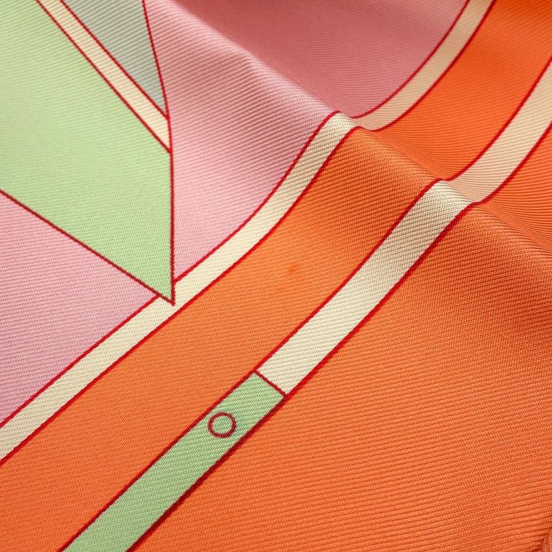 エルメス スカーフ カレ90 六分儀 SEXTANTS HERMES シルク