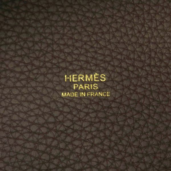 エルメス ハンドバッグ ピコタンロックPM ルージュセリエ/ゴールド金具 トリヨンクレマンス Z刻印 HERMES トートバッグ