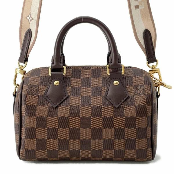 ルイヴィトン ハンドバッグ ダミエ・エベヌ スピーディ・バンドリエール20 N40489 LOUIS VUITTON 2wayショルダーバッグ