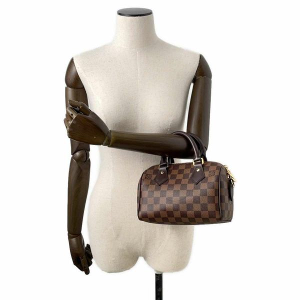 ルイヴィトン ハンドバッグ ダミエ・エベヌ スピーディ・バンドリエール20 N40489 LOUIS VUITTON 2wayショルダーバッグ