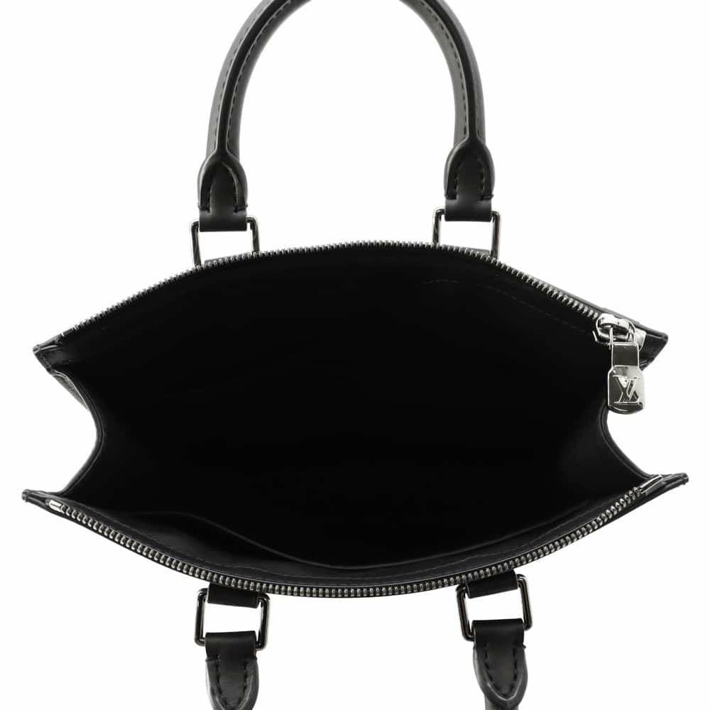 ルイヴィトン ハンドバッグ モノグラム・エクリプス サックプラ・クロス M46456 ブラック 黒