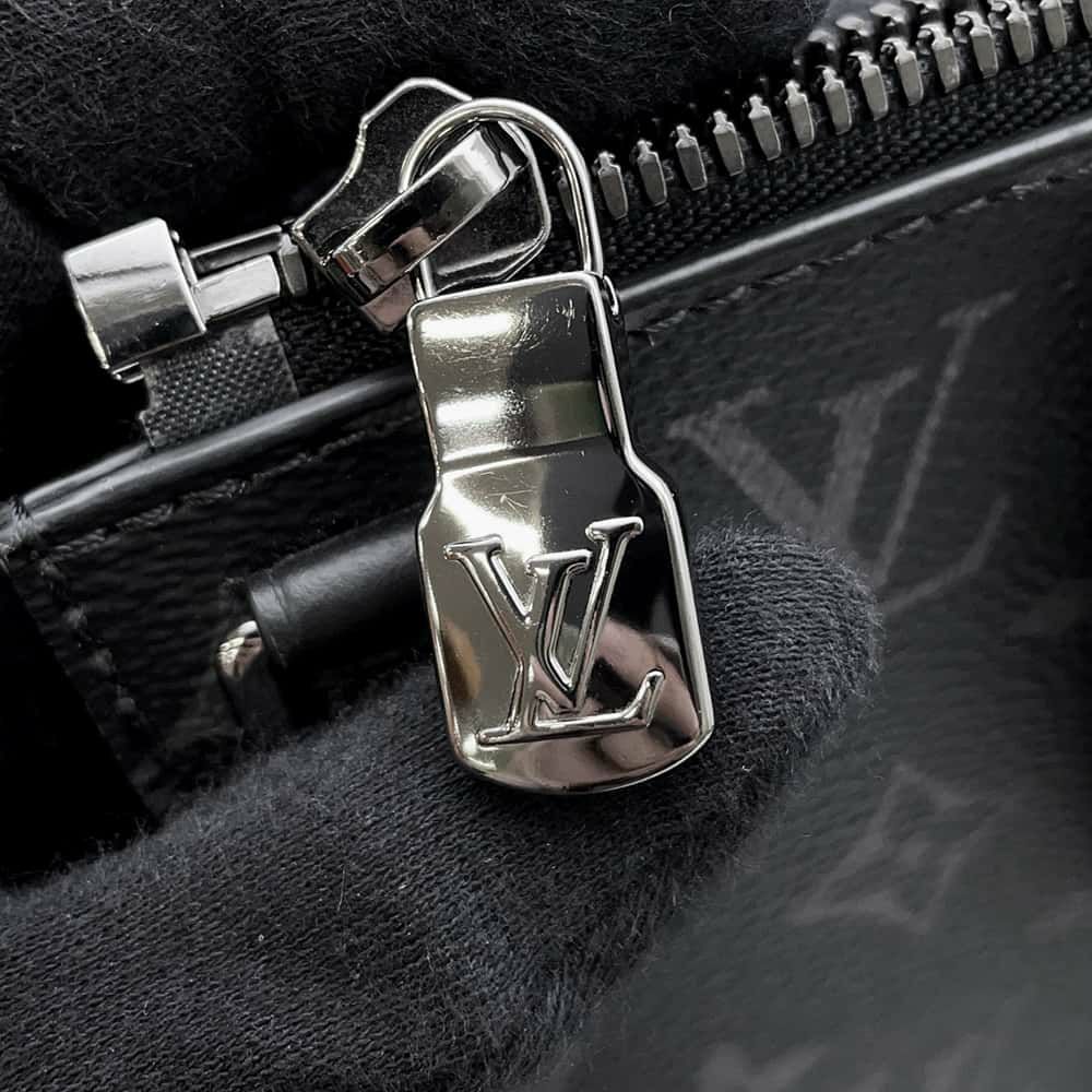 ルイヴィトン ハンドバッグ モノグラム・エクリプス サックプラ・クロス M46456 ブラック 黒