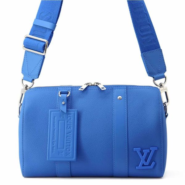 ルイヴィトン ショルダーバッグ アエログラム シティ キーポル トリヨンレザー M22486 LOUIS VUITTON