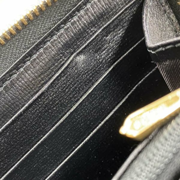 グッチ 長財布 インターロッキングG レザー 598543 GUCCI 財布 黒