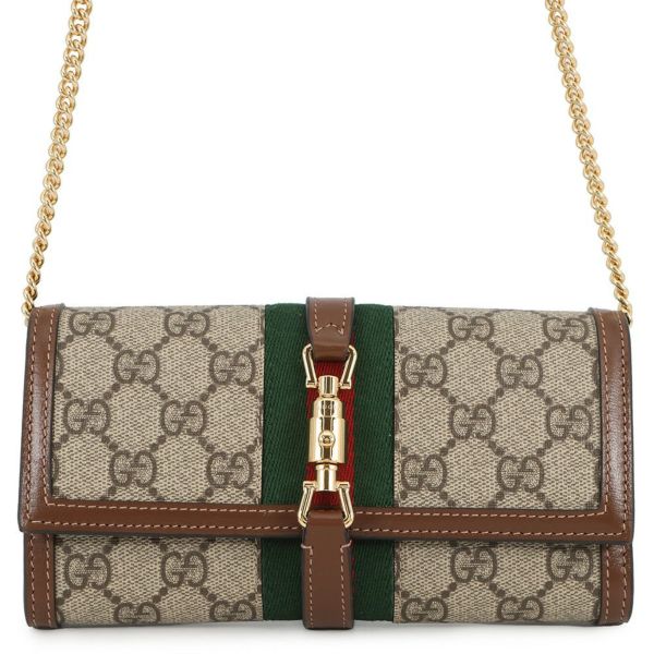 グッチ チェーンウォレット GGスプリーム ジャッキー1961 652681 GUCCI