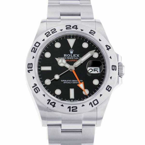 ロレックス エクスプローラー2 226570 ROLEX 腕時計 黒文字盤 安心保証 | 中古・新品ブランド販売ギャラリーレア公式通販