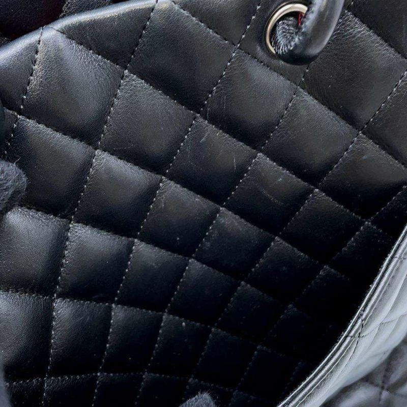 シャネル ハンドバッグ カンボンライン ココマーク ミディアムトート A25167 CHANEL バッグ 黒