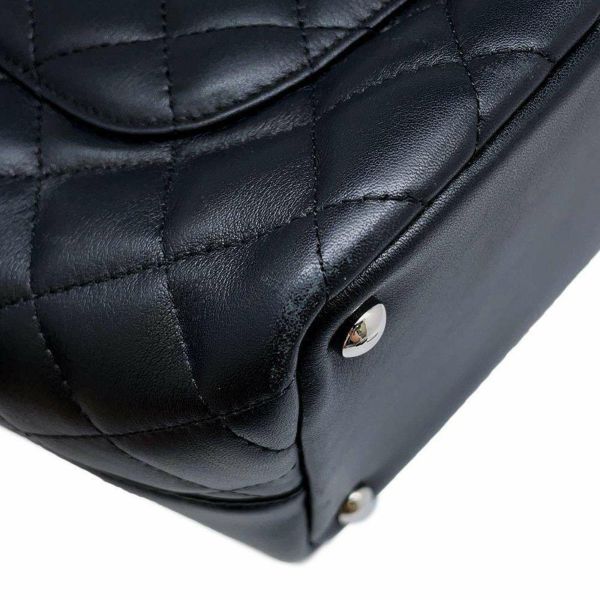 シャネル ハンドバッグ カンボンライン ココマーク ミディアムトート A25167 CHANEL バッグ 黒