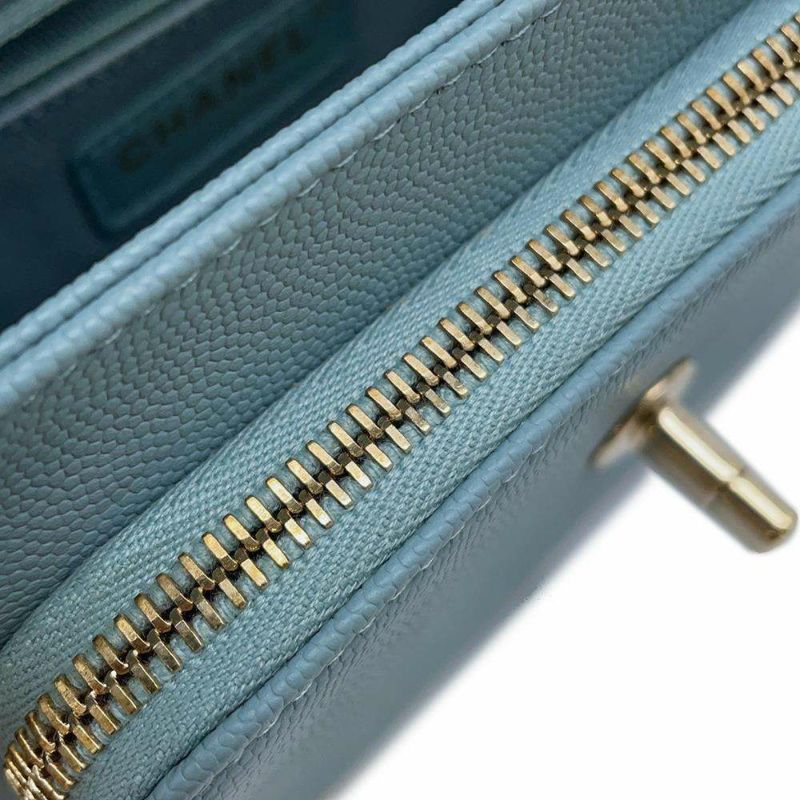 シャネル ハンドバッグ マトラッセ ココマーク アフィニティ スモール キャビアスキン A93749  2wayチェーンショルダー