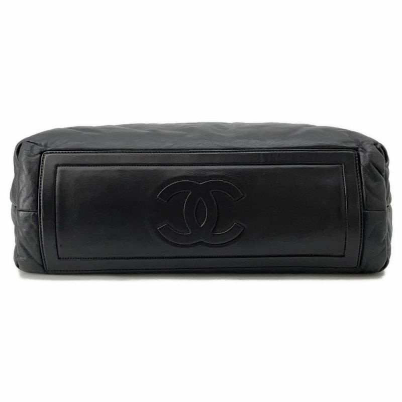 シャネル トートバッグ コココクーンMM ココマーク ナイロン A47107 CHANEL バッグ 黒