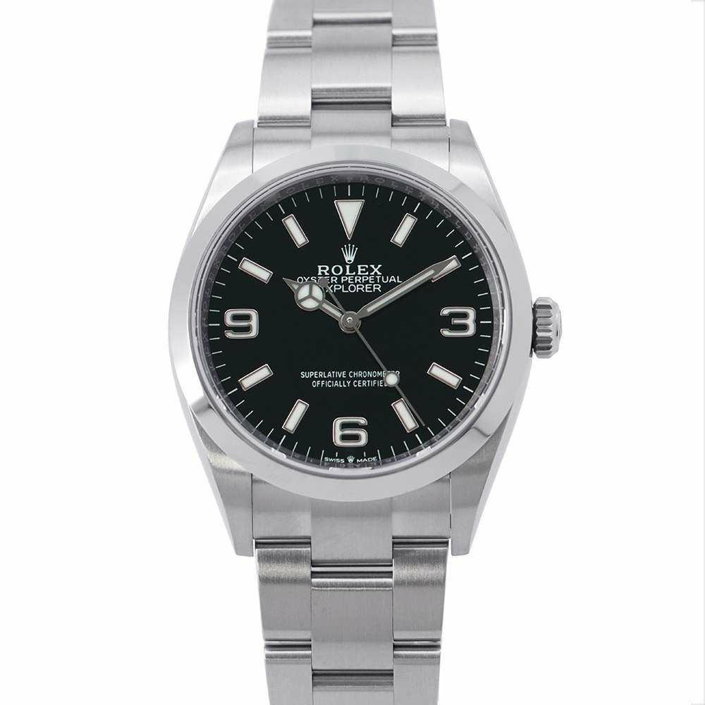 ロレックス エクスプローラー 36 124270 ROLEX 腕時計 ウォッチ 黒文字盤