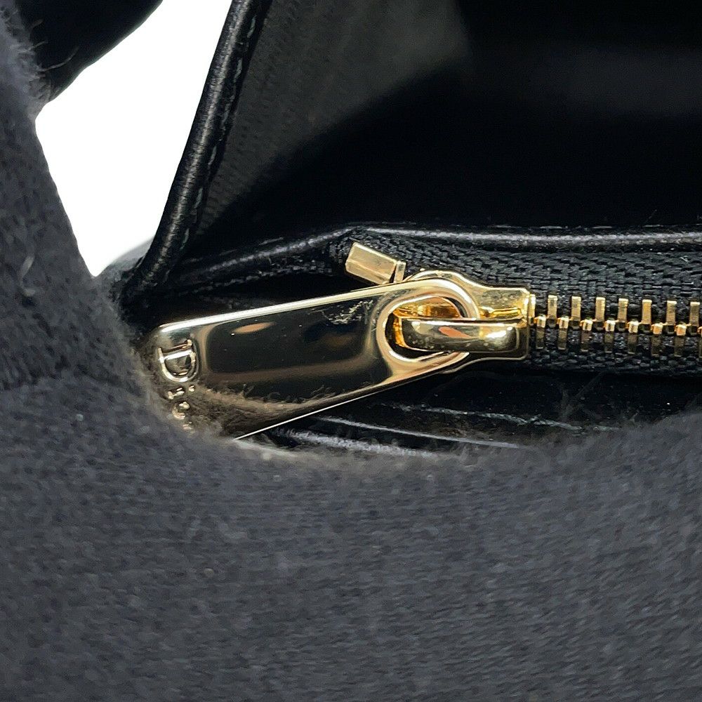 クリスチャン・ディオール 長財布 カナージュ My Dior Violet ラムスキン S6029ONMJ Christian Dior 黒