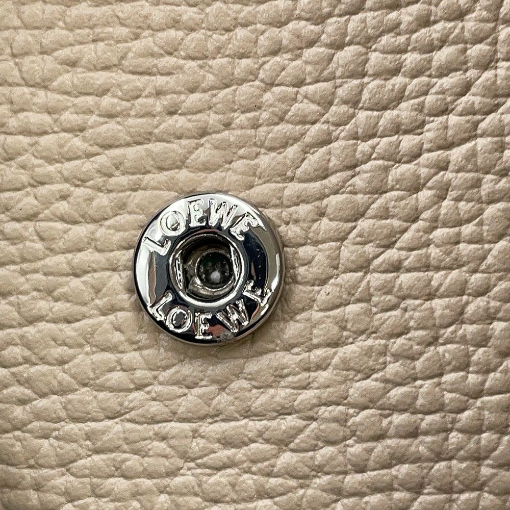 ロエベ 三つ折り財布 アナグラム バーティカル ウォレット スモール カーフレザー C821S33X12 LOEWE