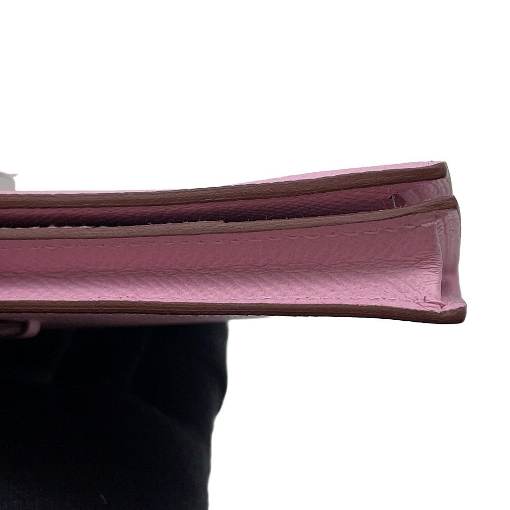 エルメス 長財布 ベアンスフレ モーヴシルベストル/シルバー金具 エプソン U刻印 HERMES 財布