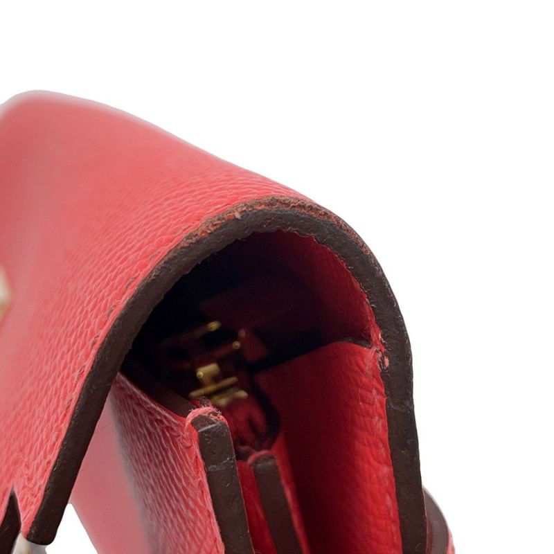 エルメス 長財布 ケリーウォレット ロング ローズジャイプール/ゴールド金具 エプソン X刻印