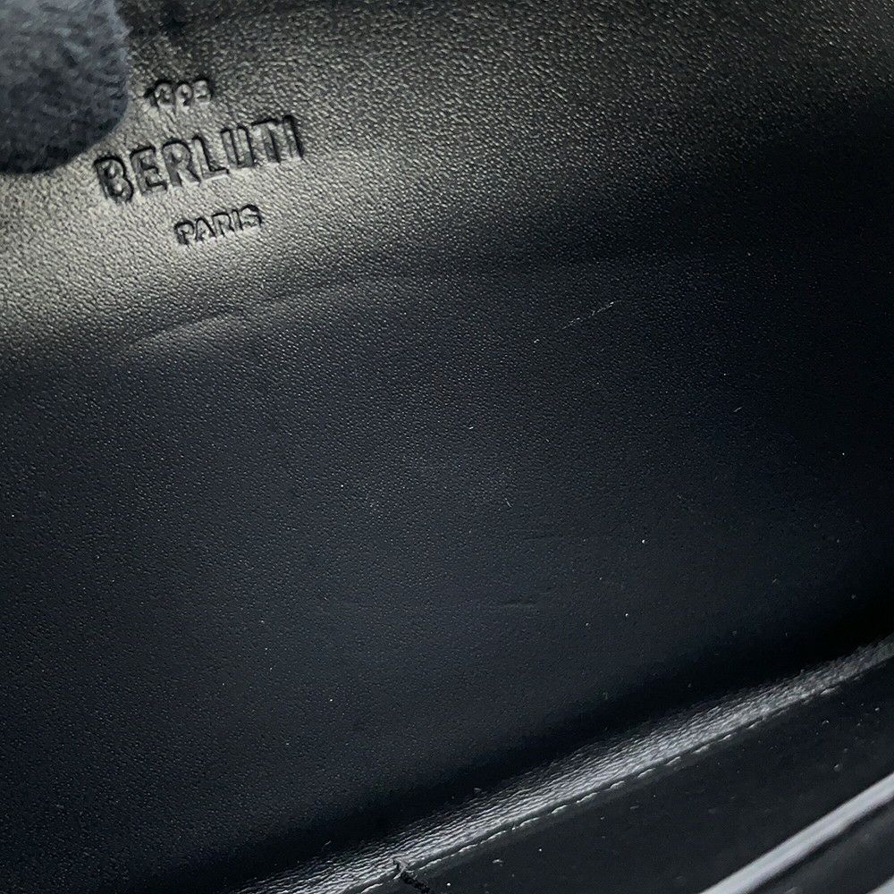 ベルルッティ 長財布 カリグラフィ ラウンドファスナー レザー Berluti メンズ