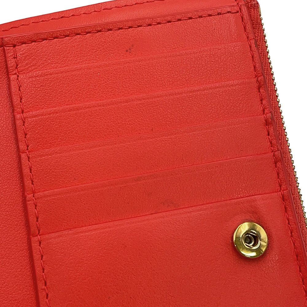 ボッテガヴェネタ 二つ折り財布 カセット ミディアム レザー BOTTEGA VENETA