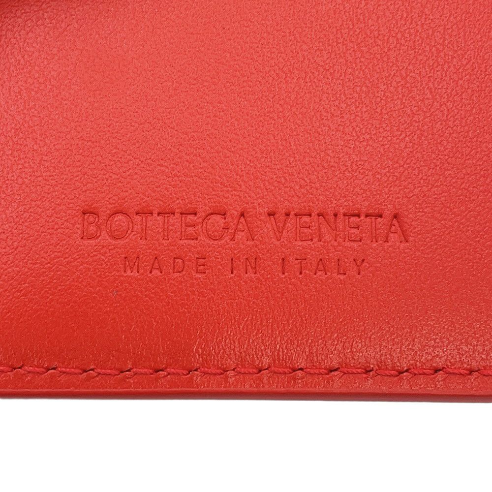 ボッテガヴェネタ 二つ折り財布 カセット ミディアム レザー BOTTEGA VENETA