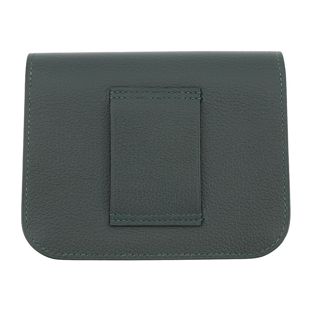 エルメス 財布 コンスタンス スリム ヴェールフォンセ/ヴェールモワイヤン/ゴールド金具 エバーカラー W刻印