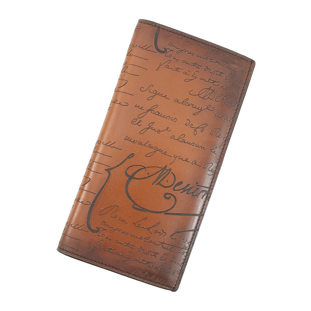 BERLUTI ブラウンレザー長財布 販売人気商品 ベルルッティ 長財布 【公式通販】