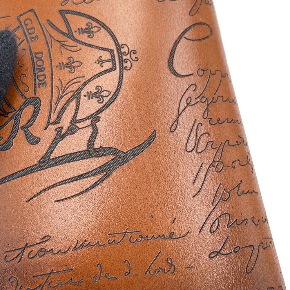 ベルルッティ 長財布 カリグラフィ エスパス フラップ ロングウォレット レザー Berluti メンズ