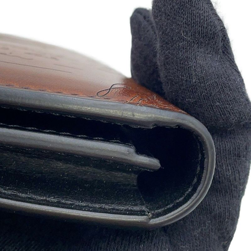 ベルルッティ 長財布 カリグラフィ エスパス フラップ ロングウォレット レザー Berluti メンズ