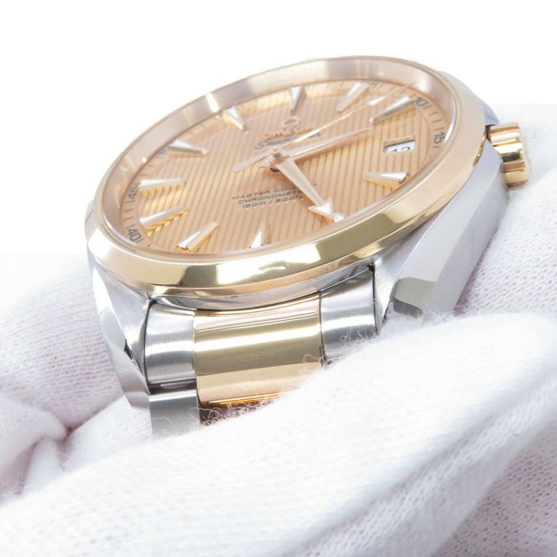 オメガ シーマスター アクアテラ 150M マスター K18YGイエローゴールド 231.20.42.21.08.001 腕時計 シャンパン文字盤