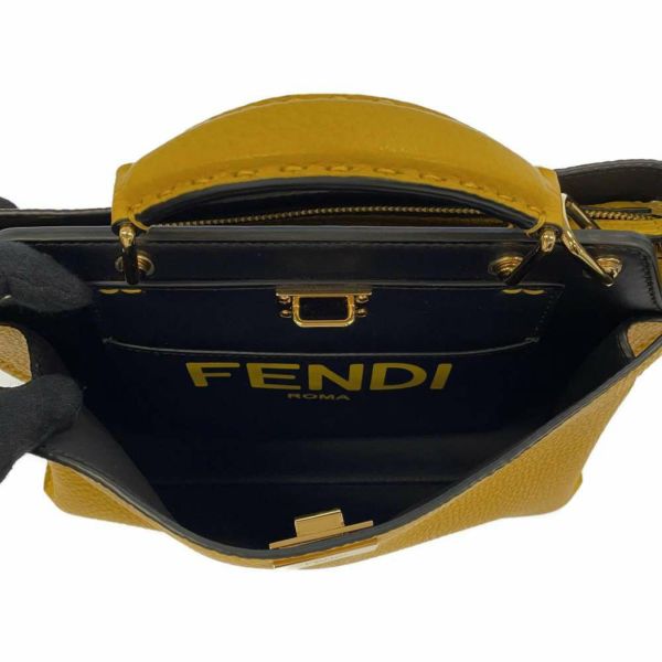 フェンディ ハンドバッグ ピーカブー ミニエッセンシャル 7VA506 FENDI 2wayショルダーバッグ