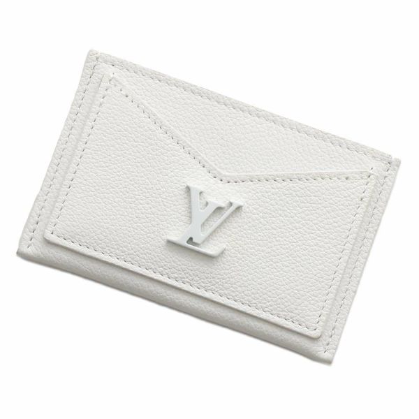 ルイヴィトン カードケース ポルト・カルト・ロックミー M68727 LOUIS VUITTON ヴィトン パスケース 名刺入れ 白