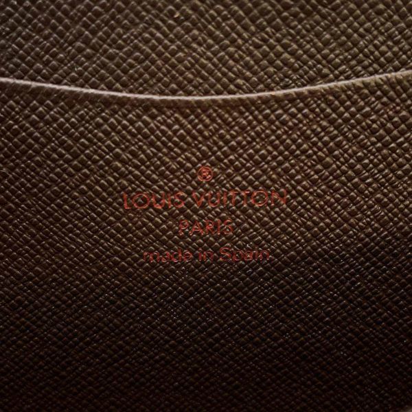 ルイヴィトン 長財布 ダミエ・エベヌ ポルトモネ・ジップ N61728 LOUIS VUITTON ヴィトン 財布