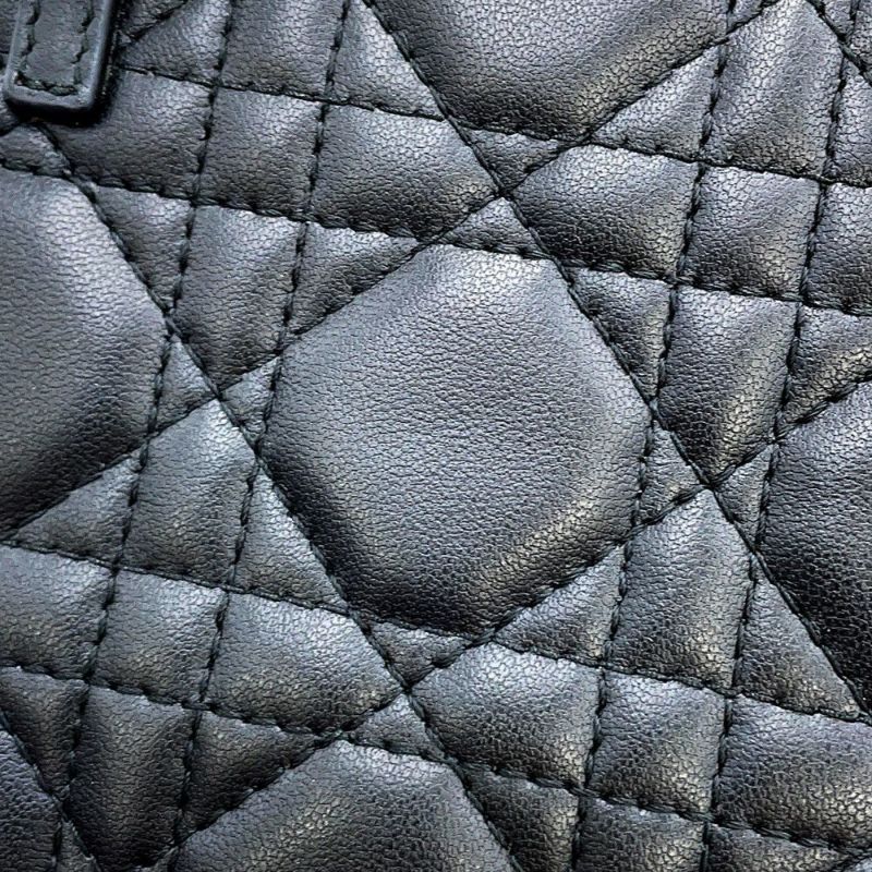 クリスチャン・ディオール スマホケース カナージュ レディディオール Call'in Dior フォンホルダー S0872ONMJ 黒 2way